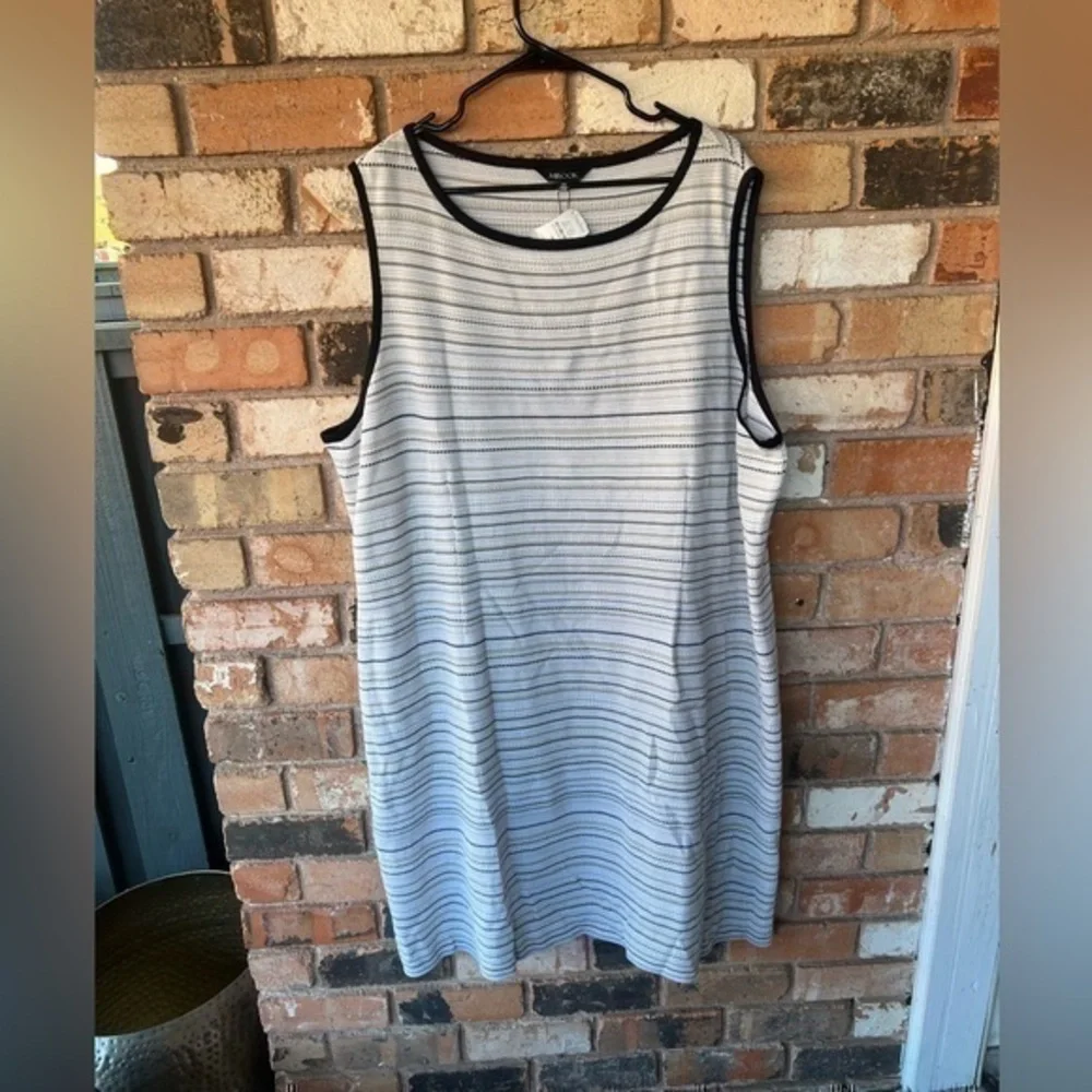 NWT! Misook Sleeveless Sheath Knit Dress